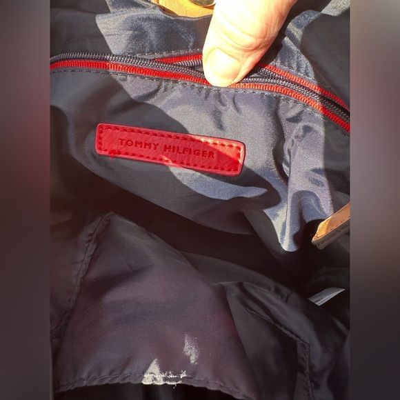 Tommy Hilfiger Quilted Nylon tote with initials CCR on them - Picture 5 of 7